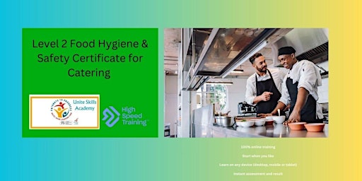 Primaire afbeelding van Level 2 Food Hygiene & Safety in Catering