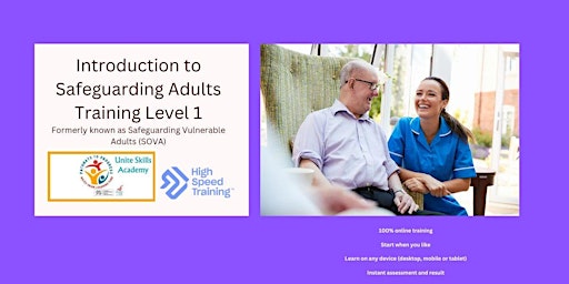 INTRODUCTION TO SAFEGUARDING ADULTS LEVEL 1 primary image