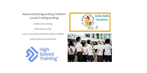 Primaire afbeelding van ADVANCED SAFEGUARDING CHILDREN LEVEL 2   (e-learning and self study)