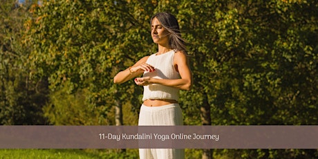 11-Day Online Kundalini Yoga Journey primary image