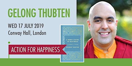 A Monk's Guide to Happiness - with Gelong Thubten primary image