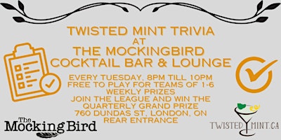 Twisted Mint Trivia at the Mockingbird primary image