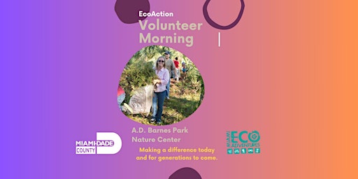 Imagen principal de Eco Action Day - Volunteer at A.D. Barnes Nature Center