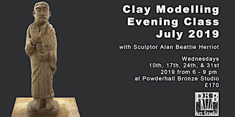 Clay Modelling Evening Class with Sculptor Alan Beattie Herriot July 19 primary image