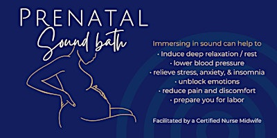 Imagem principal de PRENATAL Sound Bath