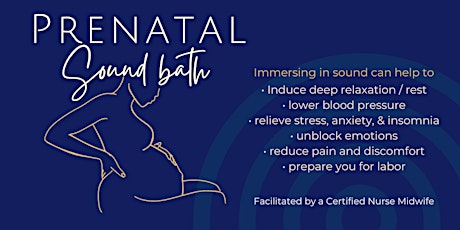 PRENATAL Sound Bath