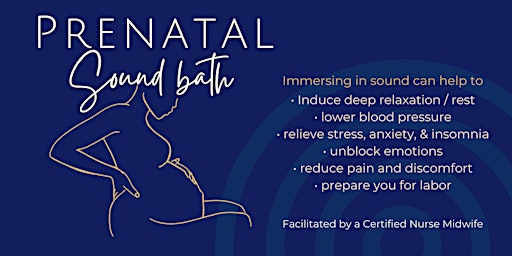 Imagem principal de PRENATAL Sound Bath