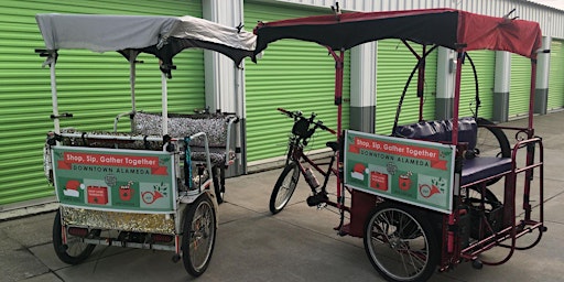 Alameda Xmas Pedicab Tour - Bike #2(Deposit Only) MUST SEND PHONE # TO BOOK