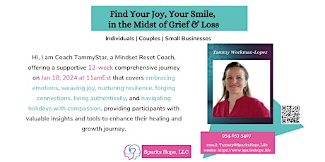 Hauptbild für Finding Your Joy, Your Smile, in the Midst of Loss and Grief