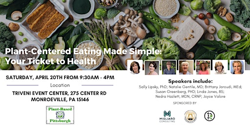 Immagine principale di Plant-Centered Eating Made Simple: Your Ticket to Health 