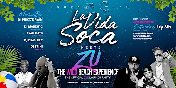La Vida Soca Meets Zu :: The Wild Beach Experience