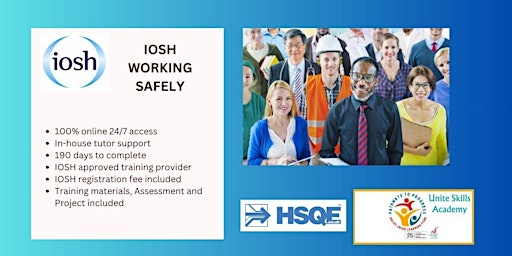IOSH WORKING SAFELY primary image