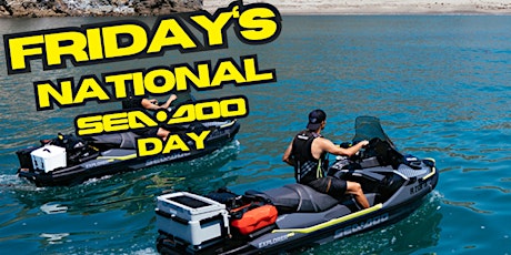 Friday's National Sea-Doo Ride Day primary image