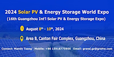 Imagen principal de 2024 Solar PV and Energy Storage World Expo