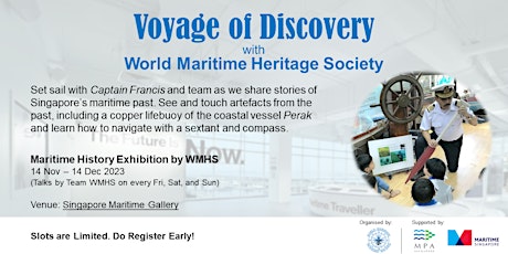 Voyage of Discovery with  World Maritime Heritage Society primary image