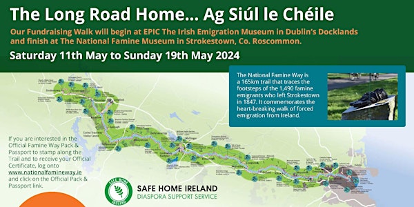 The Long Road Home 2024  - The  National Famine Way Walk