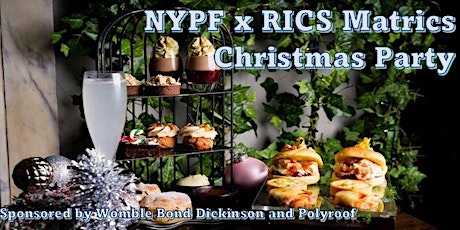 Imagem principal de NYPF x RICS Christmas Party sponsored by WBD and Polyroof