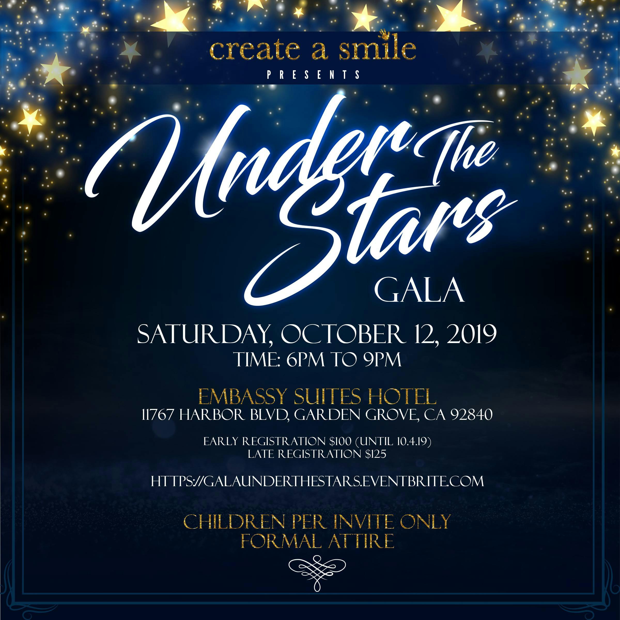 Under The Stars Gala 13 Oct 2019