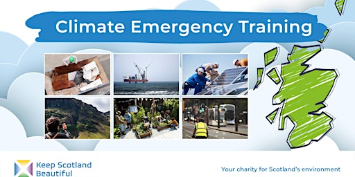 Primaire afbeelding van Climate Emergency Training with Keep Scotland Beautiful: May/June course