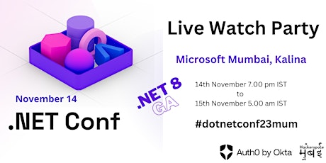 .NET Conf 2023 Live Watch Party - Mumbai primary image