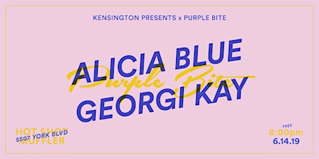 Purple Bite showcase featuring: Alicia Blue and Georgi Kay primary image