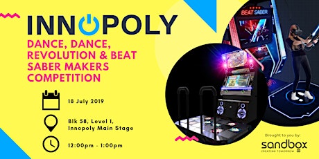 Innopoly Makers' Competition: DDR & Beat Saber - 18 July 2019 primary image