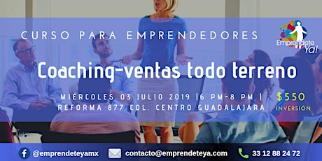 Imagen principal de Curso para emprendedores COACHING- VENTAS TODO TERRENO