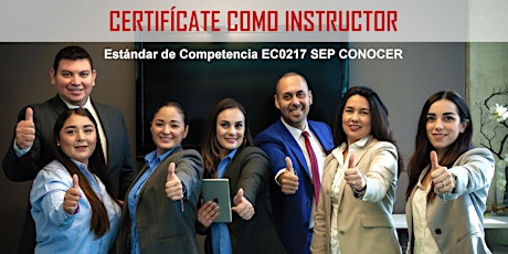 Imagen principal de Certifícate como Instructor EC0217 RED CONOCER