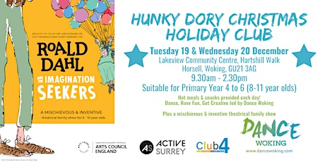 Primaire afbeelding van Hunky Dory Christmas Holiday Club - 19  and  20 December