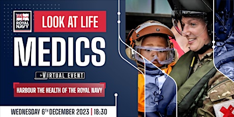 Imagen principal de Look at Life: Medics Virtual Event