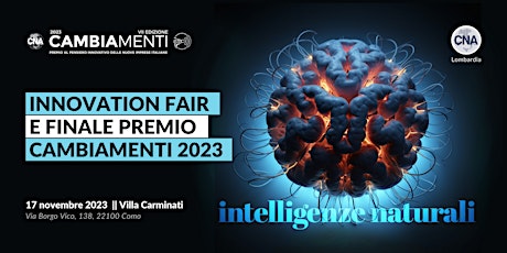 Immagine principale di Premio Cambiamenti 2023 - Finale Lombardia - Innovation Fair 