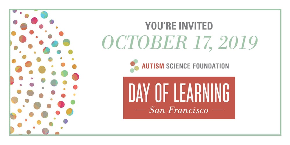 A Year Of Autism Science From Autism >> Autism Science Foundation Day Of Learning West Tickets Thu Oct 17 A Year Of Autism Science From Autism >> Autism Science Foundation Day Of Learning West Tickets Thu Oct 17