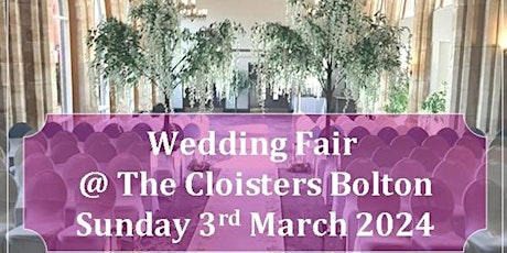 Lancashire Wedding Fair @ The Cloisters primary image