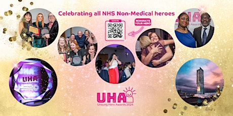 Unsung Hero Awards for all NHS Non-Medical Staff. EARLY BIRD ONLY £65 primary image