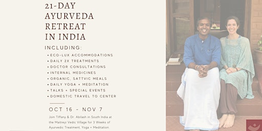 Hauptbild für Ayurveda Panchakarma Retreat In INDIA!