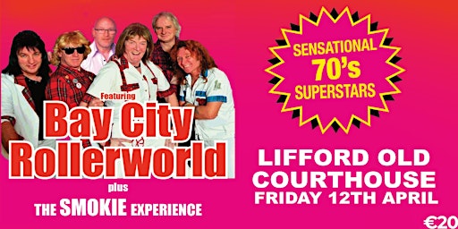 Bay City Rollerworld Live at Lifford Old Courthouse primary image