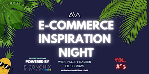 Imagen principal de E-Commerce Inspiration Night (#16) powered by E-CONOMIX Group