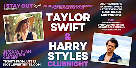 Taylor Swift & Harry Styles Club Night - Cardiff primary image