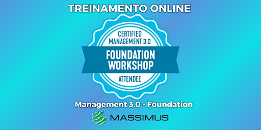 Management 3.0 - Foundation - ONLINE - Turma #12 primary image
