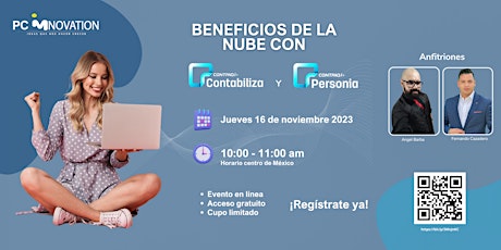 Imagen principal de Beneficios de la nube con CONTABILIZA y PERSONIA