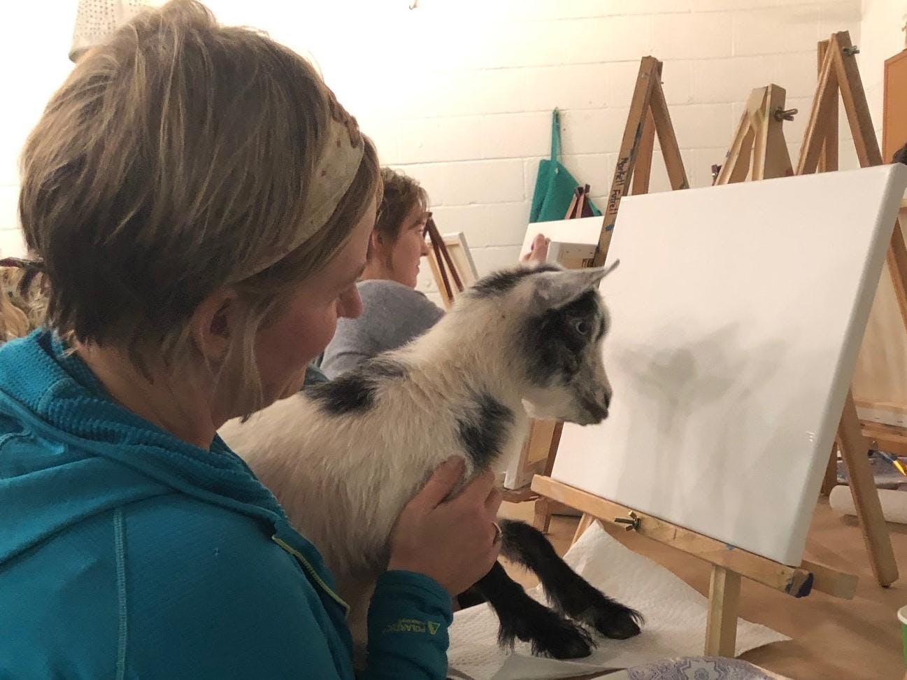 Painting With Shenanigoats 7 Jul 2019