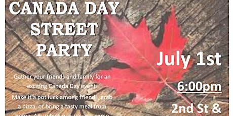 Naramata Canada Day - Street Party primary image