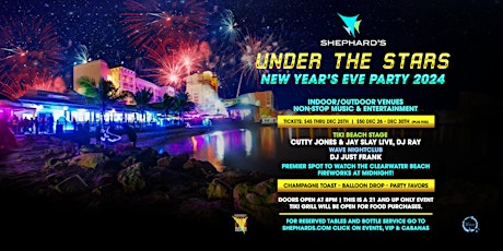 Imagem principal do evento Shephard's Under The Stars New Year's Eve Party 2024