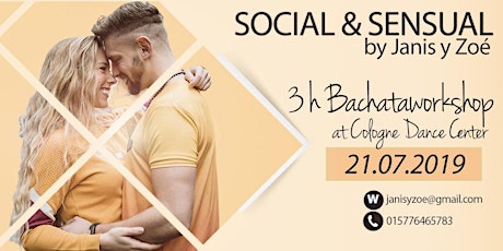 Hauptbild für BachataDay Cologne “Social & Sensual” mit Janis & Zoé