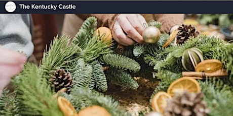 Immagine principale di Holiday Fresh Greenery Wreath Workshop @ The Kentucky Castle 