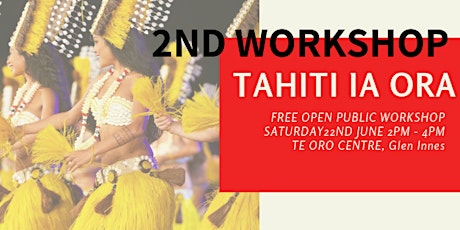 TAHITI IA ORA - 2ND WORKSHOP primary image