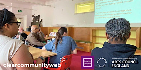 Digital Training for Frontline Staff & Volunteers (Central Library Croydon) primary image