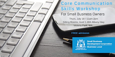 Core Communication Skills for Small Business Owners  primary image