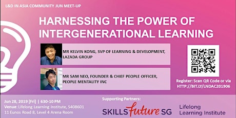 L&D Community Meet-Up: HARNESSING THE POWER OF INTER-GENERATIONAL LEARNING primary image