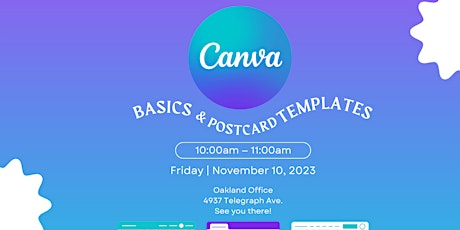 Canva Basics & Postcard Templates primary image
